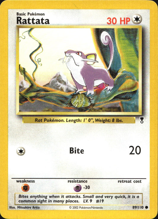 Rattata 89/110 Common Legendary Collection Pokemon Near Mint