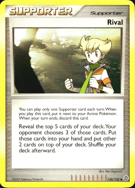 Rival 124/132 Uncommon Secret Wonders Pokemon Near Mint