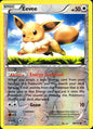 Eevee 80/111 Common Furious Fists Pokemon Reverse Holo Near Mint