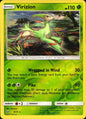 Virizion 8/73 Holo Rare Shining Legends Pokemon Reverse Holo Near Mint