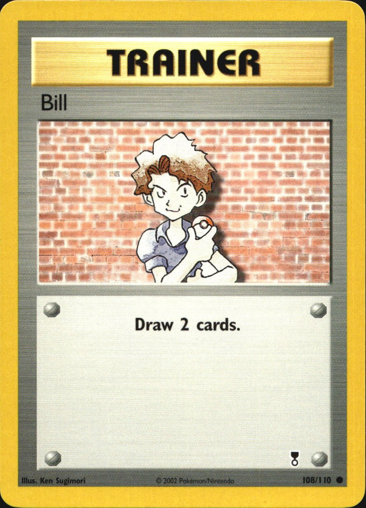 Bill 108/110 Common Legendary Collection Pokemon Near Mint