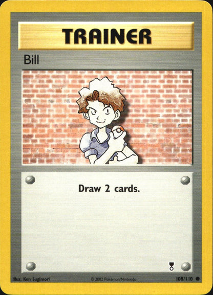 Bill 108/110 Common Legendary Collection Pokemon Near Mint