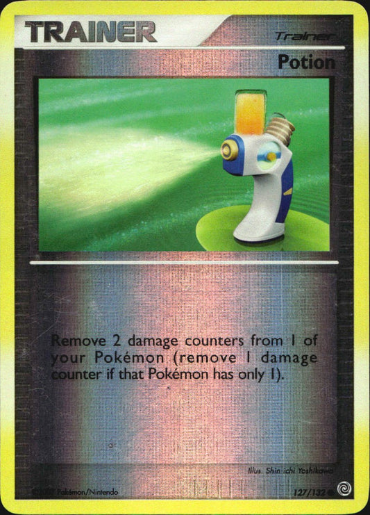 Potion 118/130 Common Diamond & Pearl Pokemon Reverse Holo Near Mint