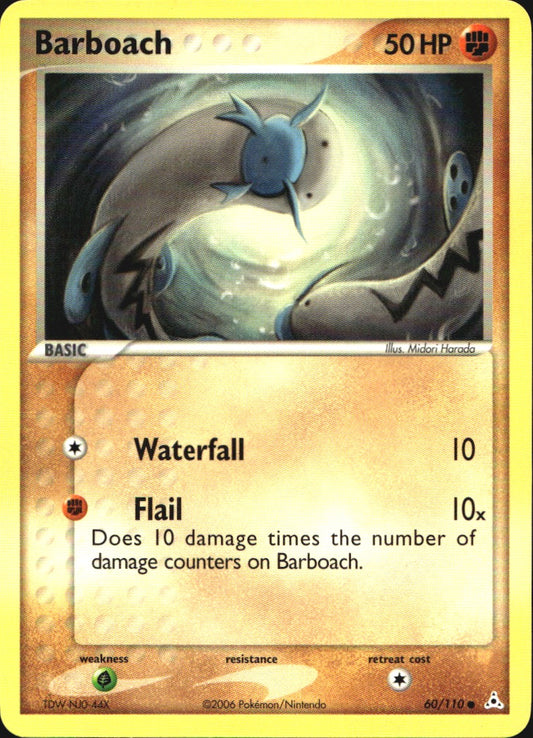 Barboach 60/110 Common Holon Phantoms Pokemon Near Mint