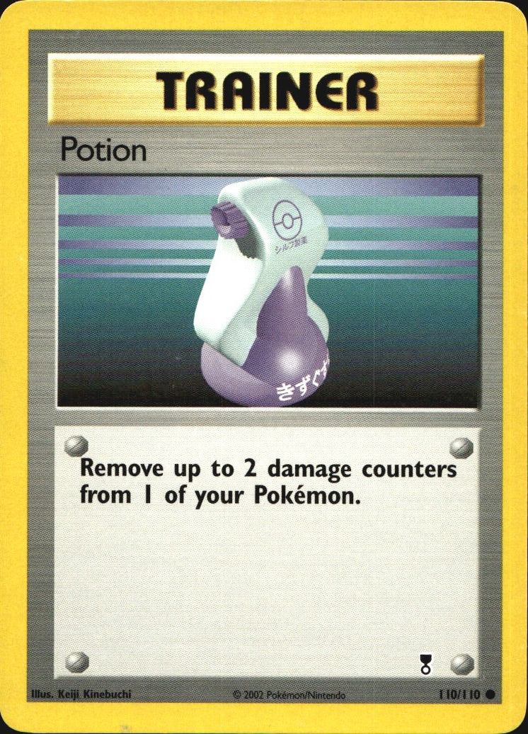 Potion 94/102 Common Base Set Pokemon Near Mint