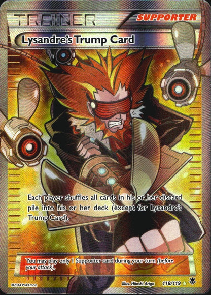 Lysandre's Trump Card 118/119 Rare Ultra Phantom Forces Pokemon Near Mint