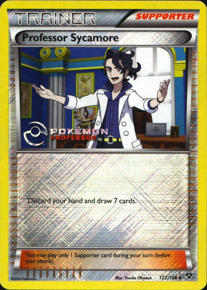 Professor Sycamore 122/146 Pokemon Professor Uncommon XY Pokemon Near Mint