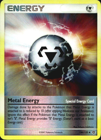 Metal Energy 130/132 Uncommon Secret Wonders Pokemon Reverse Holo Near Mint