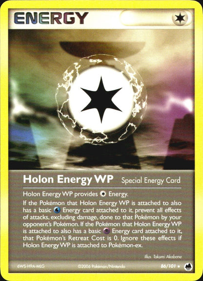 Holon Energy WP 86/101 Rare Dragon Frontiers Pokemon Near Mint
