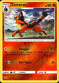 Torracat 16/73 Common Shining Legends Pokemon Reverse Holo Near Mint