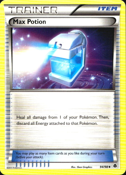 Max Potion 94/98 Uncommon Emerging Powers Pokemon Near Mint