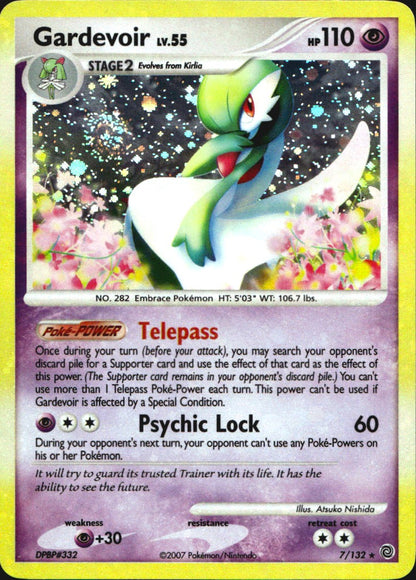 Gardevoir 7/132 Holo Rare Secret Wonders Pokemon Near Mint