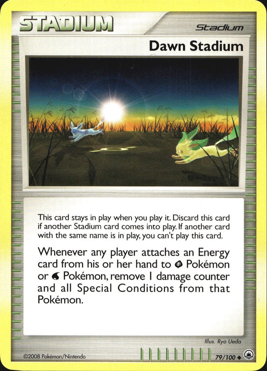 Dawn Stadium 79/100 Uncommon Majestic Dawn Pokemon Near Mint