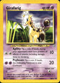 Girafarig 58/111 Common Neo Genesis Pokemon Near Mint