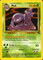 Muk 28/62 Rare Fossil Pokemon Near Mint