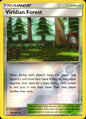 Viridian Forest 156/181 Uncommon Team Up Pokemon Reverse Holo Near Mint