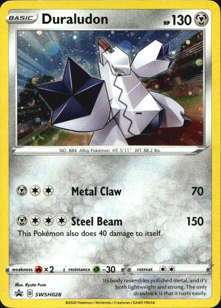 Duraludon SWSH028 Promo SWSH Black Star Pokemon Near Mint
