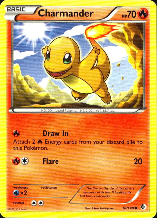 Charmander 18/149 Common Boundaries Crossed Pokemon Near Mint
