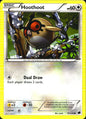 Hoothoot 91/116 Common Plasma Freeze Pokemon Near Mint