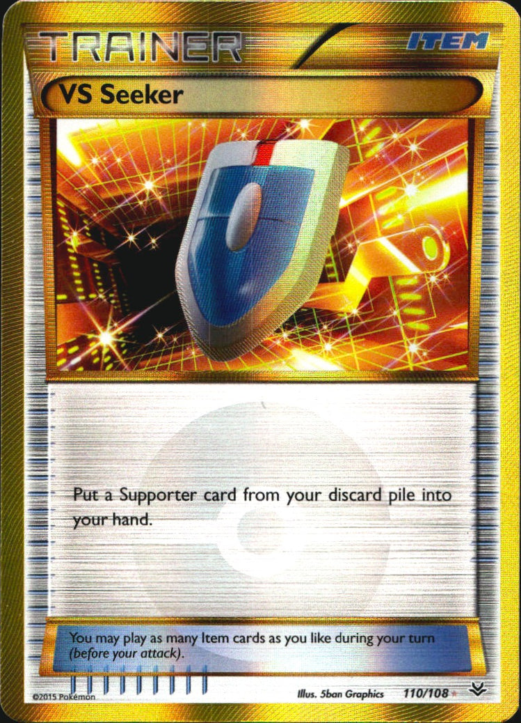 VS Seeker 110/108 Secret Rare Roaring Skies Pokemon Near Mint