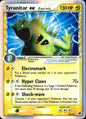 Tyranitar ex 99/101 Holo Rare EX Dragon Frontiers Pokemon Lightly Played