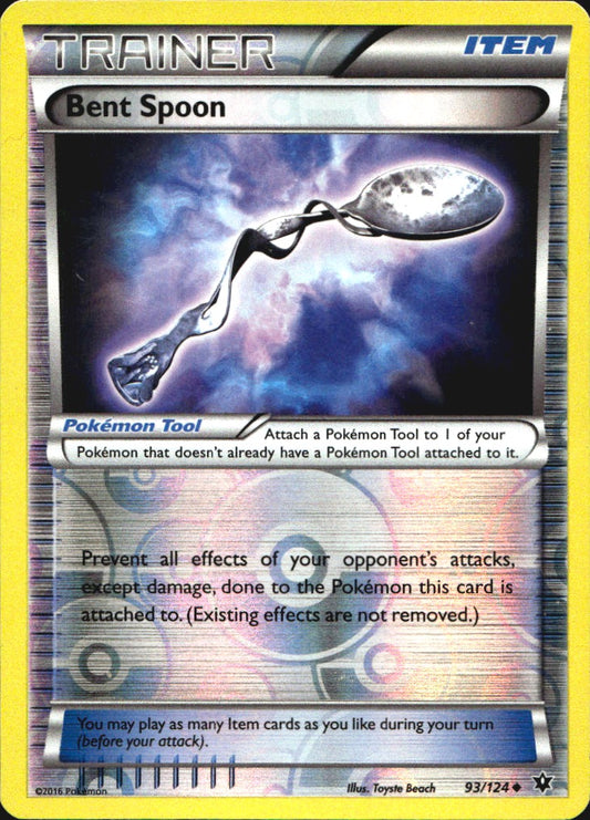 Bent Spoon 93/124 Uncommon Fates Collide Pokemon Reverse Holo Near Mint