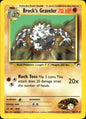 Brock's Graveler 40/132 Uncommon Gym Heroes Pokemon Near Mint