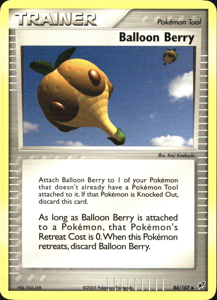 Balloon Berry 84/107 Uncommon Deoxys Pokemon Near Mint