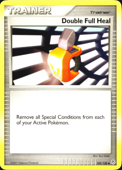 Double Full Heal 105/130 Uncommon Diamond & Pearl Pokemon Near Mint