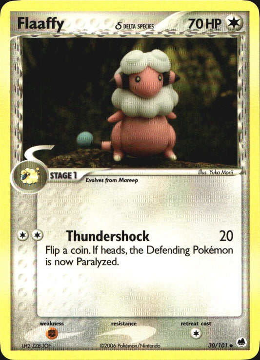 Flaaffy 30/101 Uncommon Dragon Frontiers Pokemon Near Mint