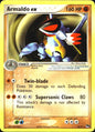 Armaldo ex 16/17 Rare POP Series 1 Pokemon Near Mint