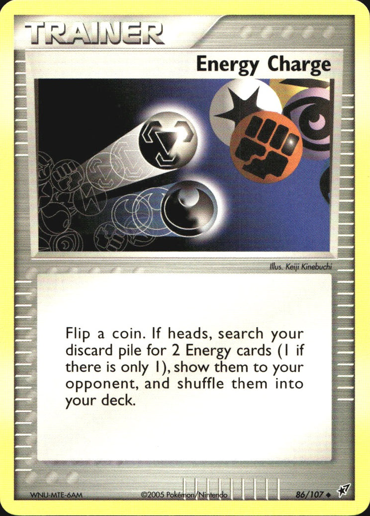 Energy Charge 86/107 Uncommon Deoxys Pokemon Near Mint