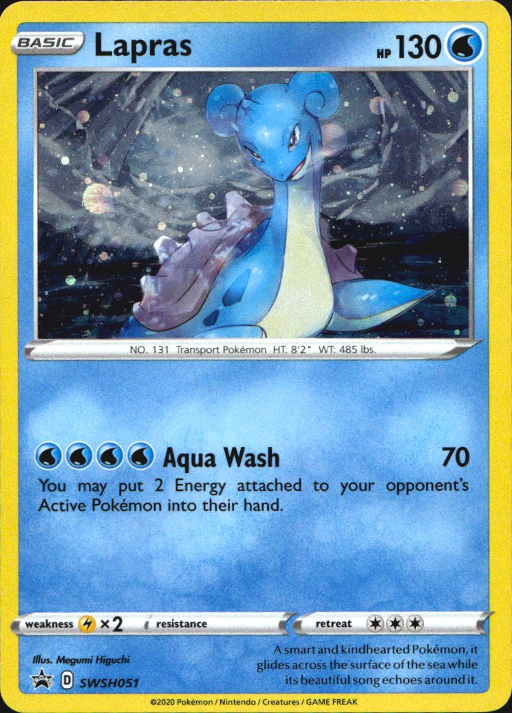 Lapras 048/202 Rare Sword & Shield Pokemon Near Mint
