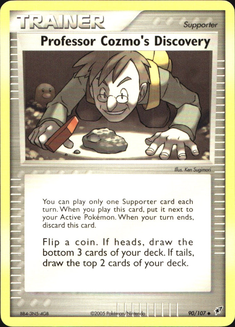 Professor Cozmo's Discovery 90/107 Uncommon Deoxys Pokemon Near Mint