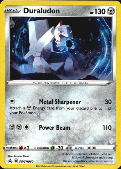 Duraludon SWSH060 Promo SWSH Black Star Pokemon Near Mint