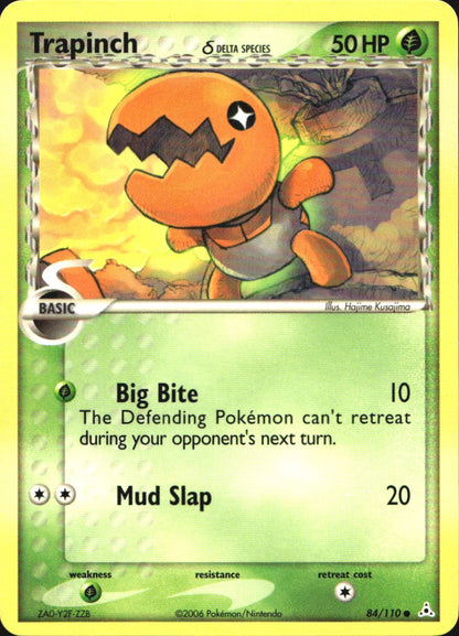 Trapinch 84/110 Common Holon Phantoms Pokemon Near Mint
