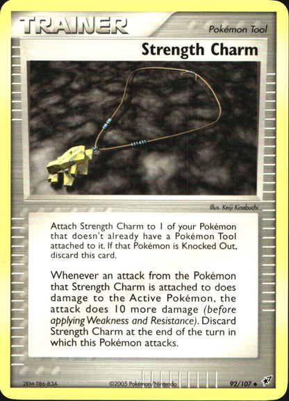 Strength Charm 92/107 Uncommon Deoxys Pokemon Near Mint