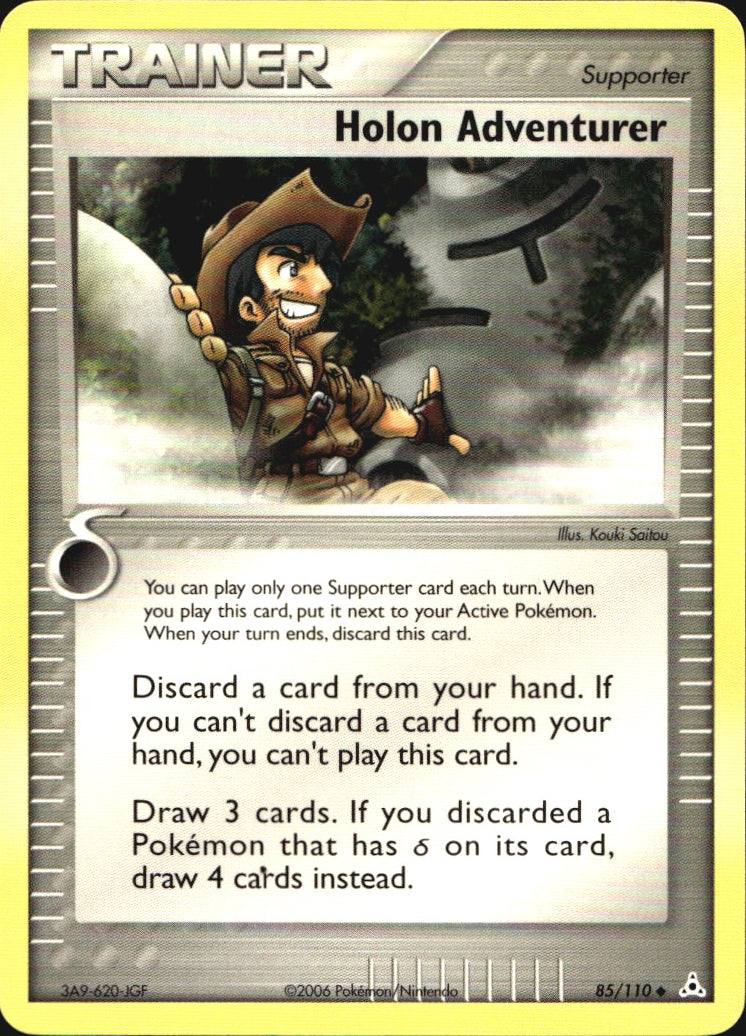 Holon Adventurer 85/110 Uncommon Holon Phantoms Pokemon Near Mint