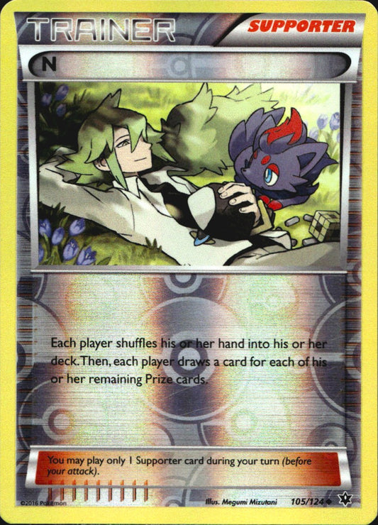 N 105/124 Uncommon Fates Collide Pokemon Near Mint Reverse Holo