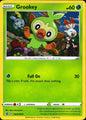 Grookey SWSH070 Promo SWSH Black Star Pokemon Near Mint