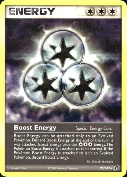 Boost Energy 93/107 Uncommon Deoxys Pokemon Near Mint