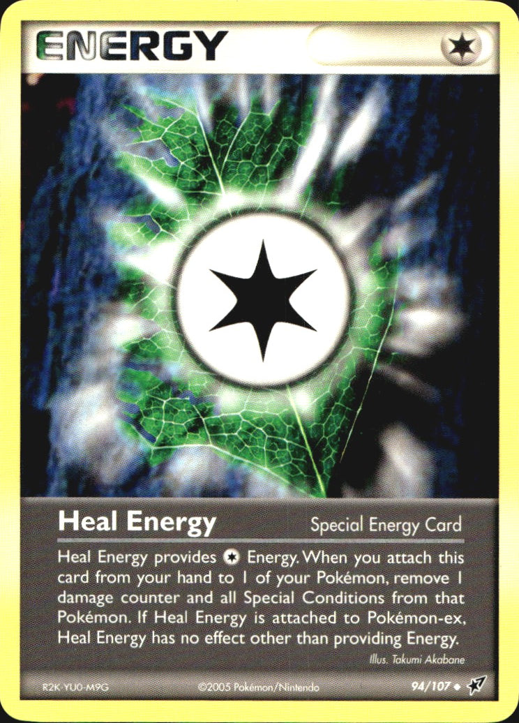 Heal Energy 94/107 Uncommon Deoxys Pokemon Near Mint