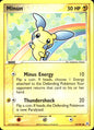Minun 67/101 Common Hidden Legends Pokemon Near Mint