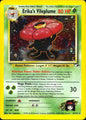 Erika's Vileplume 5/132 Holo Rare Gym Heroes Pokemon Moderately Played