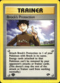 Brock's Protection 101/132 Rare Gym Challenge Pokemon 1st Edition Near Mint