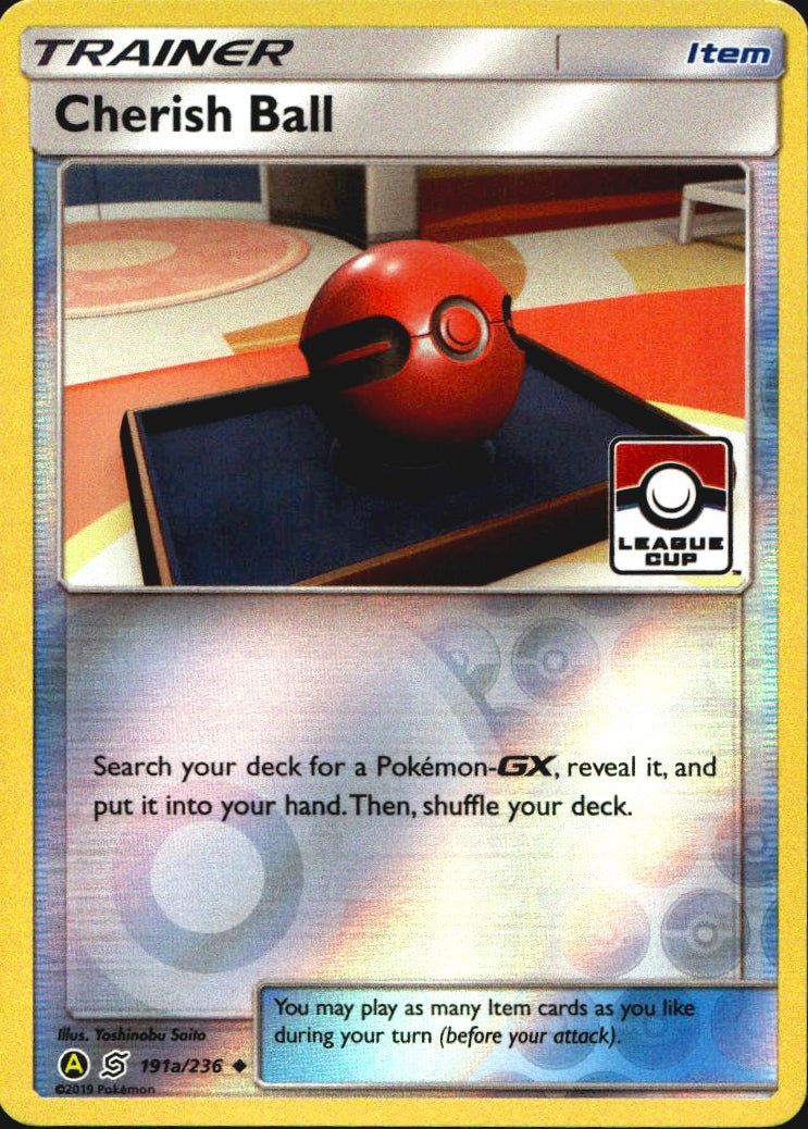 Cherish Ball 191a/236 Uncommon Unified Minds Pokemon Near Mint