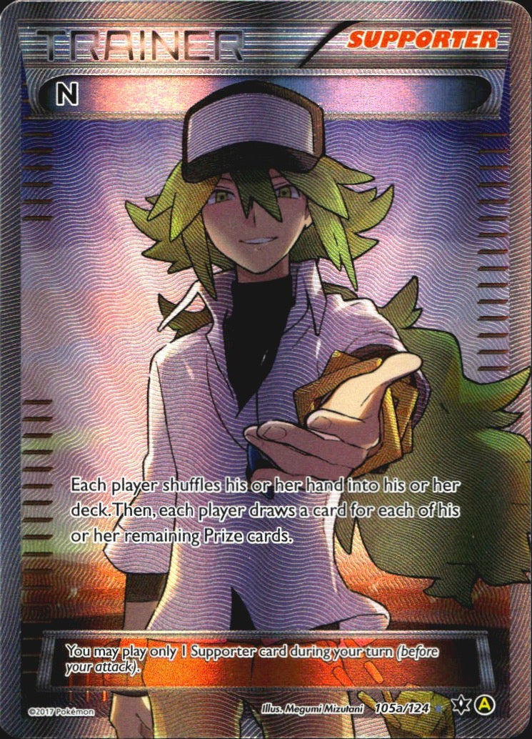 N 105a/124 Rare Ultra Fates Collide Pokemon Near Mint