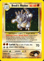 Brock's Rhydon 2/132 Holo Rare Gym Heroes Pokemon Near Mint