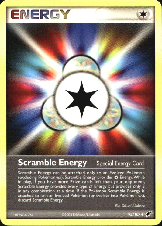 Scramble Energy 95/107 Uncommon Deoxys Pokemon Near Mint