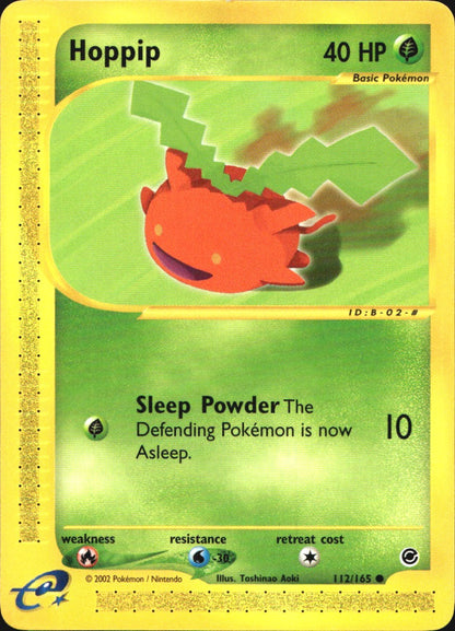 Hoppip 112/165 Common Expedition Base Set Pokemon Near Mint